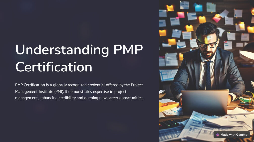 Understanding PMP Certification